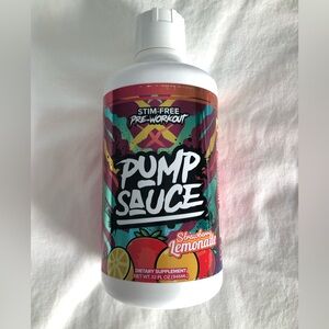 Pump Sauce Pre-Workout Liquid Supplement - Strawberry Lemonade